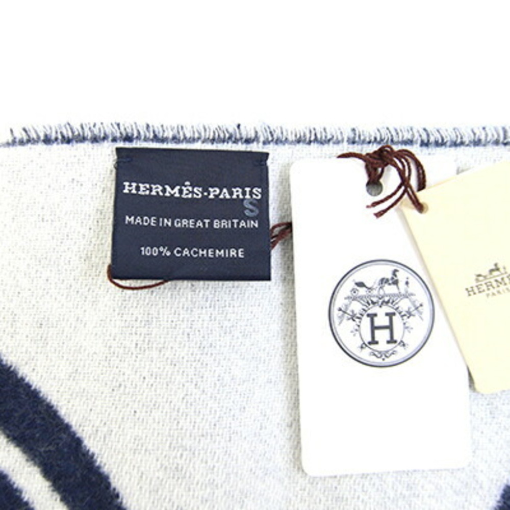 HERMES Blue Scarf - Picture 4 of 5